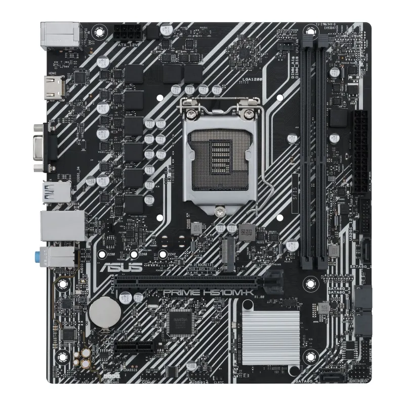 Материнська плата Asus Prime H510M-K Socket 1200 - мініатюра 5