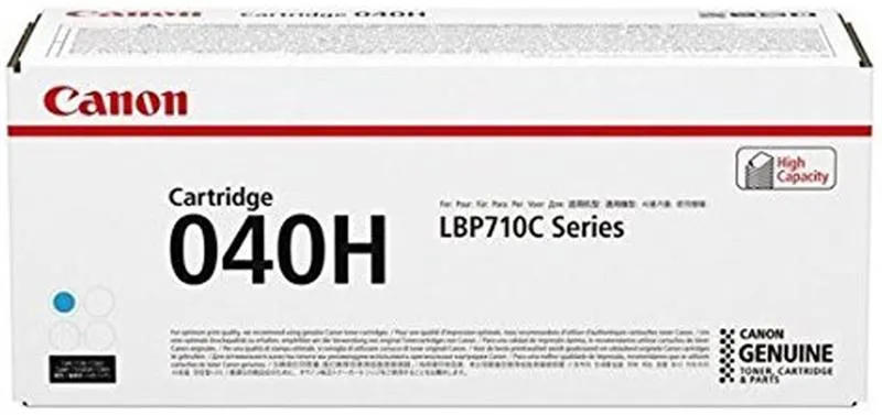 Картридж Canon 040H LBP710/712 Cyan (0459C001) - зображення 1