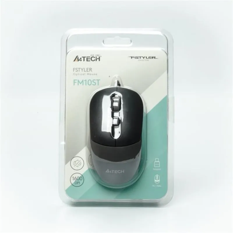 Миша A4Tech Fstyler FM10ST Grey - мініатюра 7