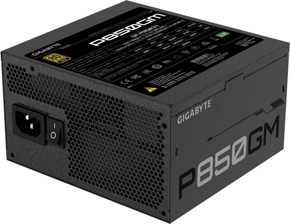 Блок живлення Gigabyte 850W GP-P850GM - мініатюра 2