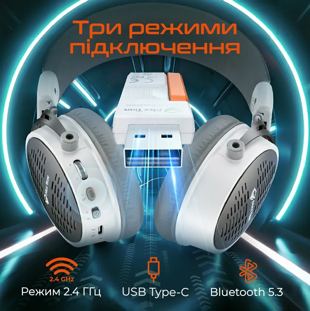Bluetooth-гарнітура Meetion MT-BTH013-B - мініатюра 3
