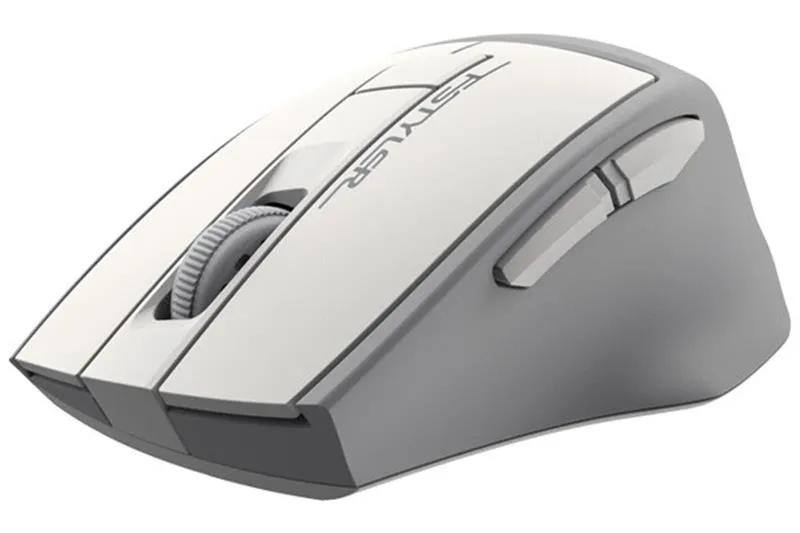 Миша бездротова A4Tech FG30 Grey/White - зображення 1