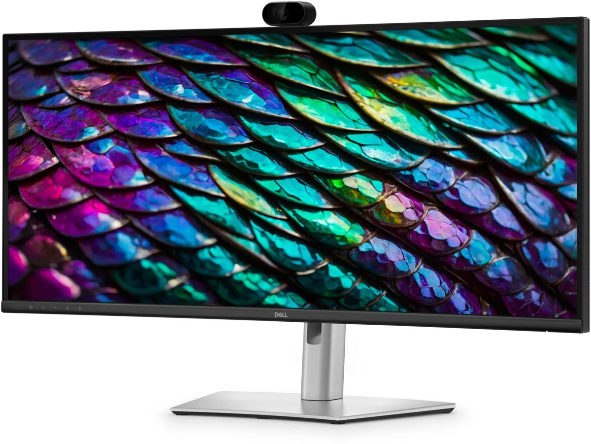 Монітор Dell 34" P3426WEB (210-BVHQ) IPS Black/Silver 100Hz Curved - мініатюра 2