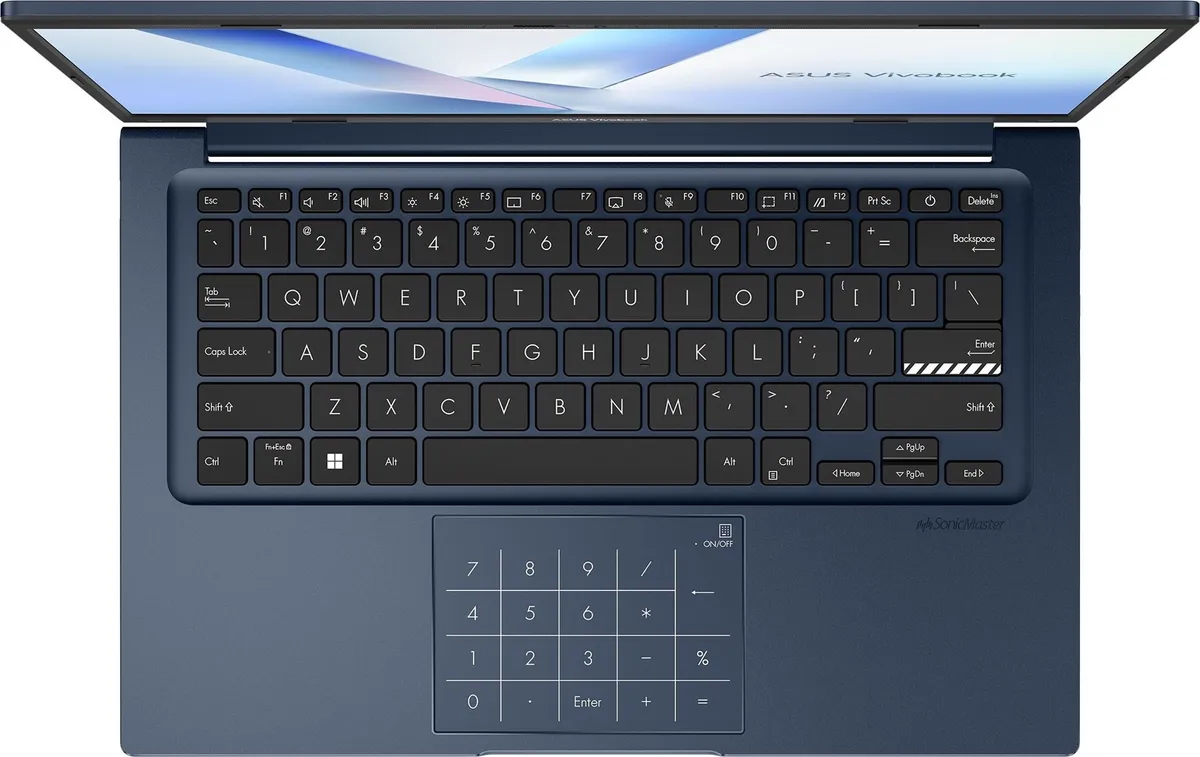 Ноутбук Asus Vivobook 14 X1404VA-EB1527 (90NB13U1-M00LK0) Quiet Blue - мініатюра 2