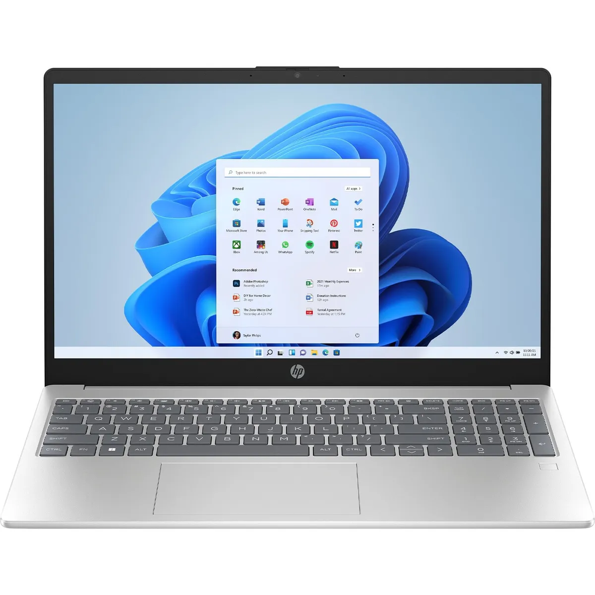 Ноутбук HP 15-fc0331ua (DM8F9EA) Silver - мініатюра 5