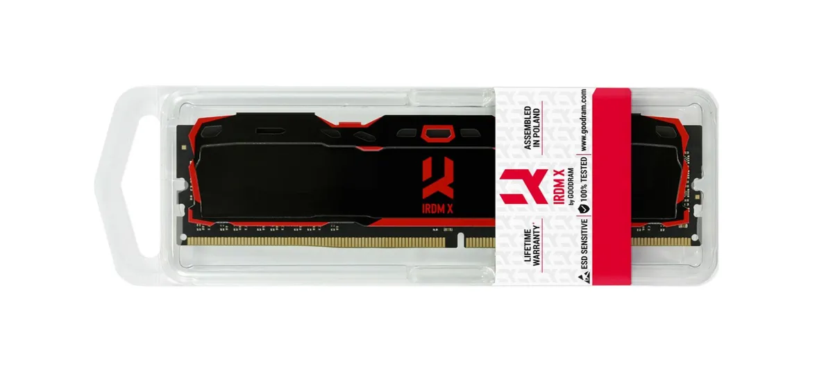 Модуль пам`ятi DDR4 16GB/3200 Goodram Iridium X Black (IR-X3200D464L16A/16G) - мініатюра 3