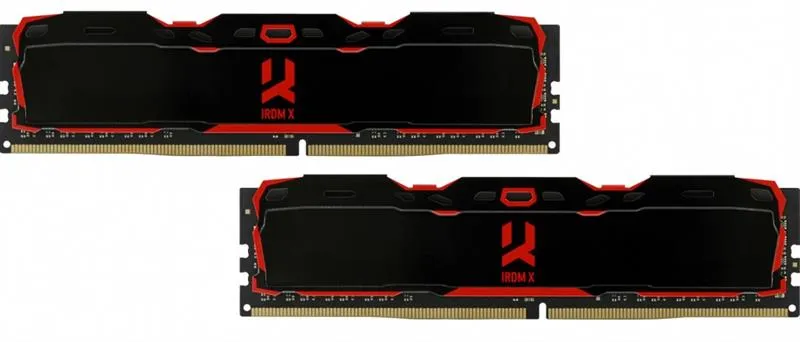 Модуль пам`яті DDR4 2x8GB/3200 Goodram Iridium X Black (IR-X3200D464L16SA/16GDC) - мініатюра 2