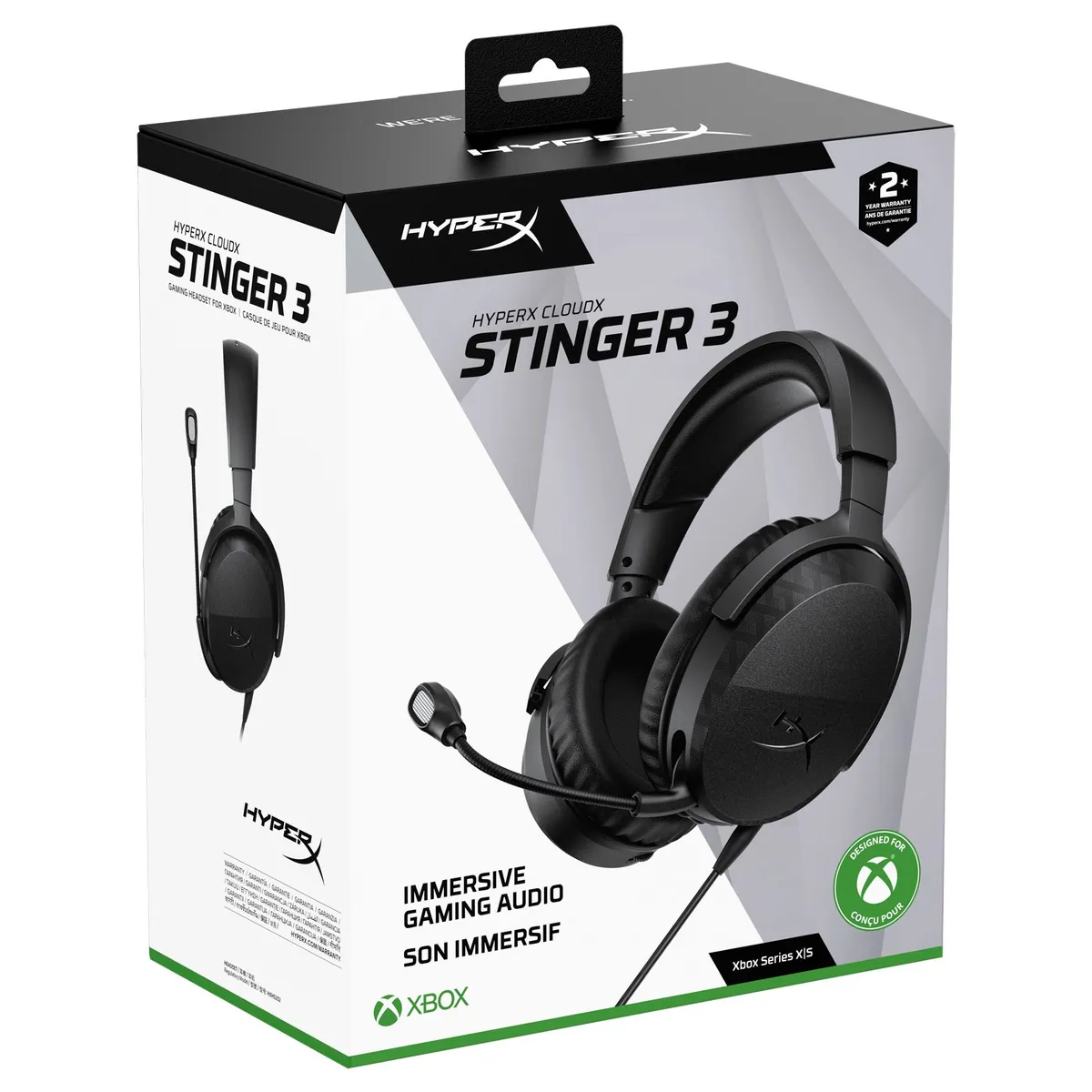 Гарнітура HyperX CloudX Stinger 3 Wired Black for Xbox (BS1T7AA) - мініатюра 15