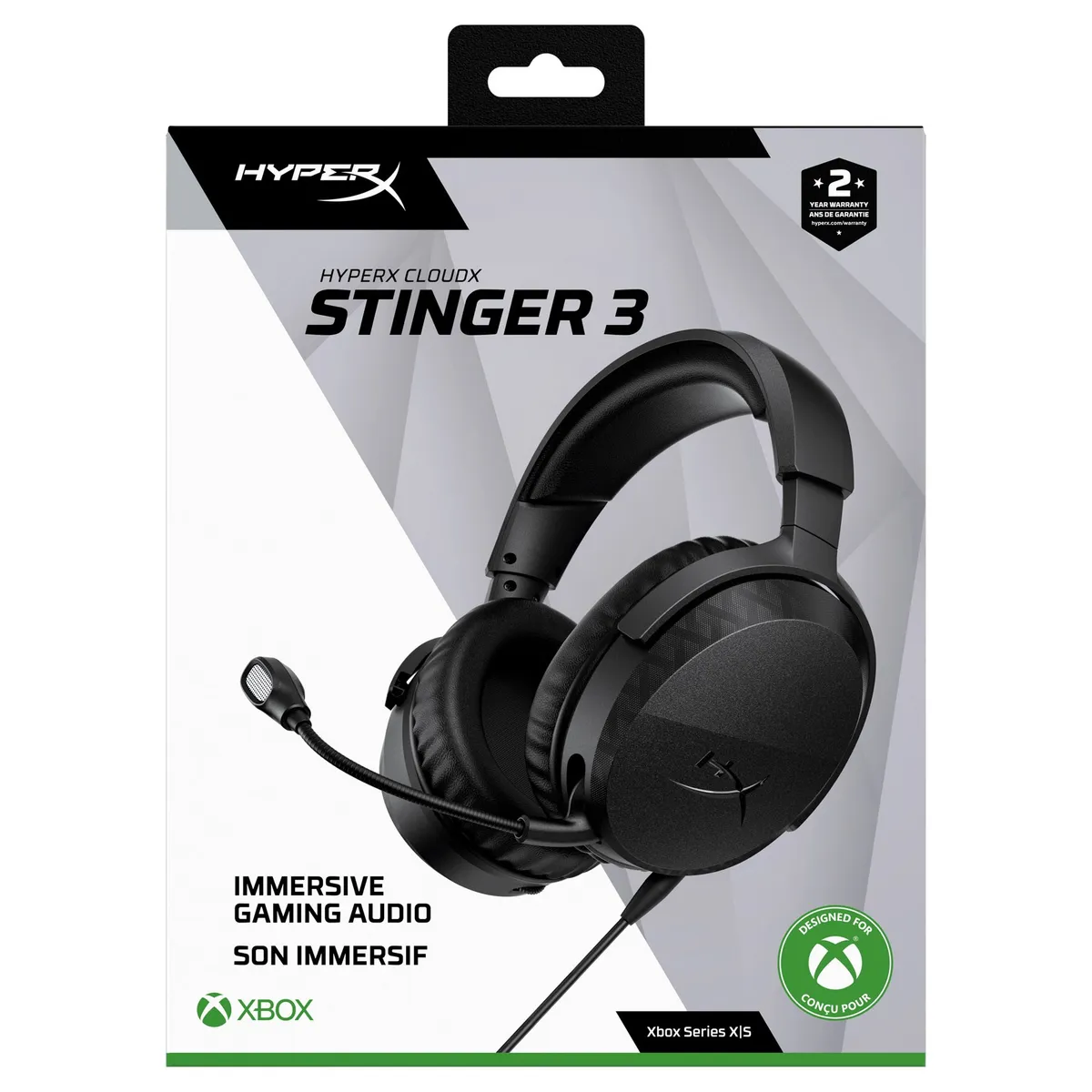 Гарнітура HyperX CloudX Stinger 3 Wired Black for Xbox (BS1T7AA) - мініатюра 17