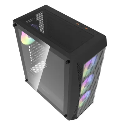 Корпус для комп'ютера DARK FLASH ATX без блока живлення DK352 чорний - мініатюра 6