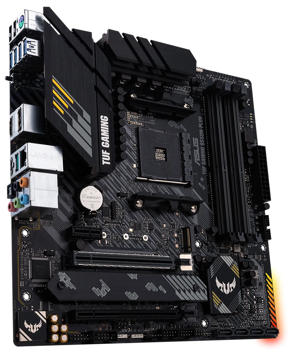 Материнська плата ASUS TUF GAMING B550M-PLUS - мініатюра 2