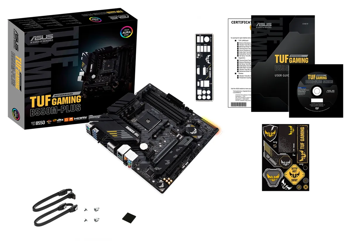 Материнська плата ASUS TUF GAMING B550M-PLUS - мініатюра 5