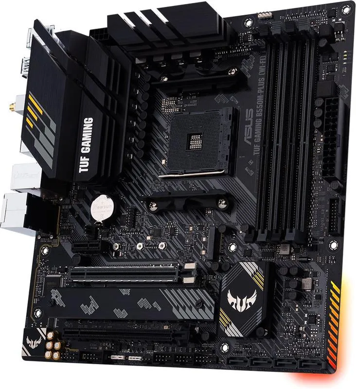 Материнська плата ASUS TUF GAMING B550M-PLUS WIFI II - мініатюра 4