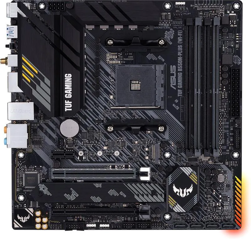 Материнська плата ASUS TUF GAMING B550M-PLUS WIFI II - мініатюра 5