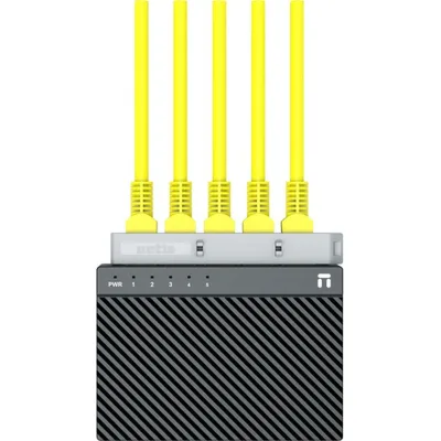 Комутатор Netis ST3105GC, Black, 5 LAN 10/100/1000 Mb/s, LED LAN1-LAN5, некерований - мініатюра 3