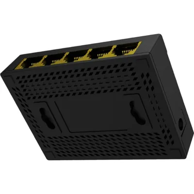 Комутатор Netis ST3105GC, Black, 5 LAN 10/100/1000 Mb/s, LED LAN1-LAN5, некерований - мініатюра 5