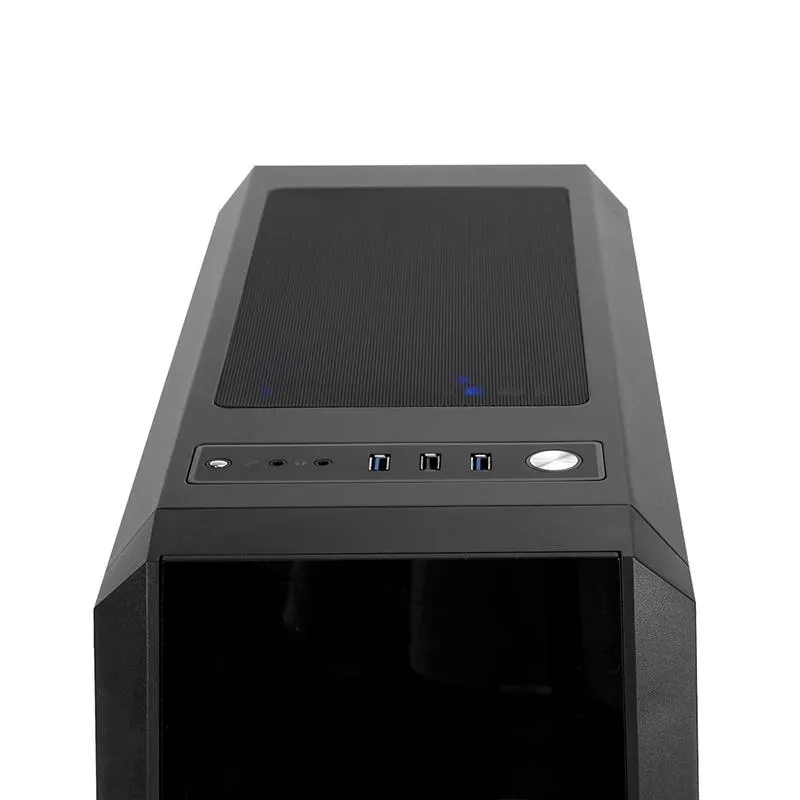 Корпус Chieftec Scorpion II GL-02B-OP Black без БЖ - мініатюра 7