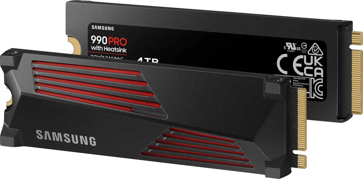 Накопичувач SSD 4ТB Samsung 990 PRO M.2 2280 PCIe 4.0 x4 NVMe V-NAND MLC (MZ-V9P4T0CW) - мініатюра 4