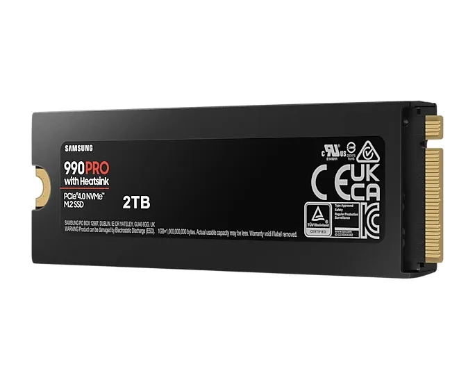 Накопичувач SSD 2TB Samsung 990 PRO M.2 PCIe 4.0 x4 V-NAND TLC (MZ-V9P2T0CW) - мініатюра 11