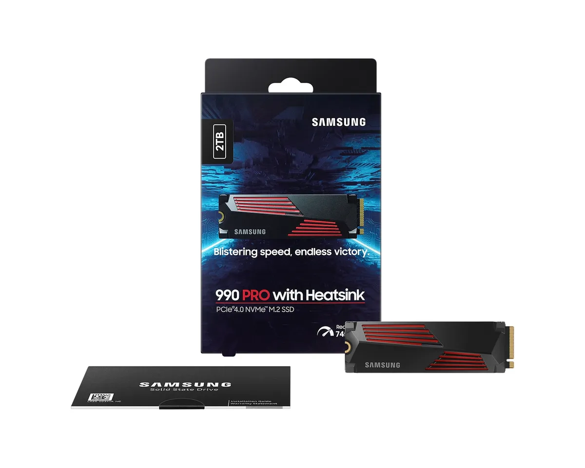 Накопичувач SSD 2TB Samsung 990 PRO M.2 PCIe 4.0 x4 V-NAND TLC (MZ-V9P2T0CW) - мініатюра 12