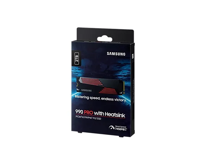 Накопичувач SSD 2TB Samsung 990 PRO M.2 PCIe 4.0 x4 V-NAND TLC (MZ-V9P2T0CW) - мініатюра 14