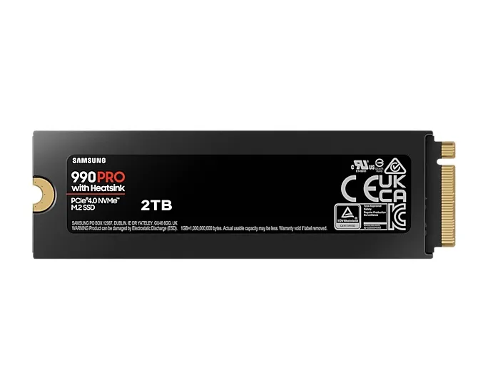 Накопичувач SSD 2TB Samsung 990 PRO M.2 PCIe 4.0 x4 V-NAND TLC (MZ-V9P2T0CW) - мініатюра 9