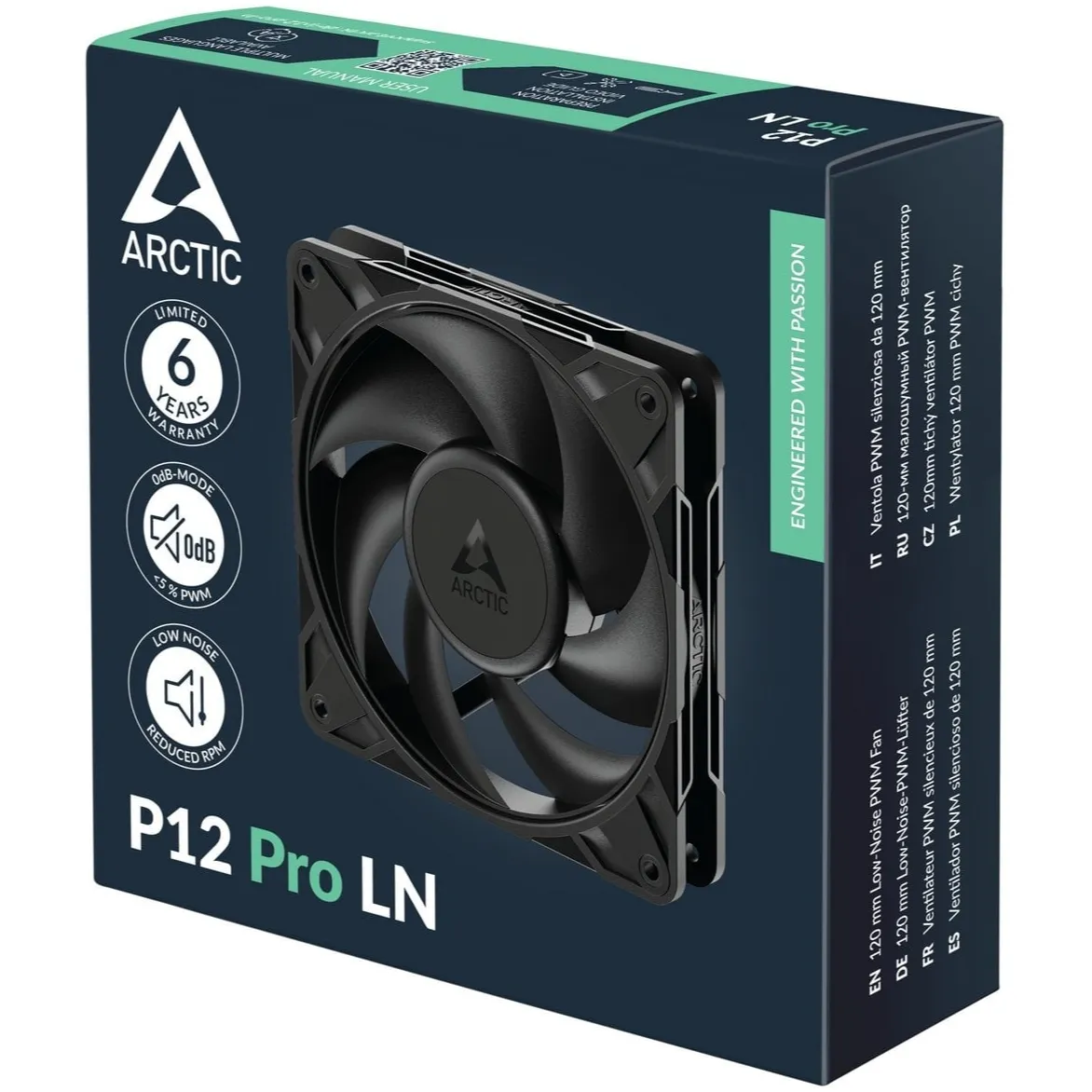 Вентилятор Arctic P12 Pro LN (ACFAN00348A) - мініатюра 6