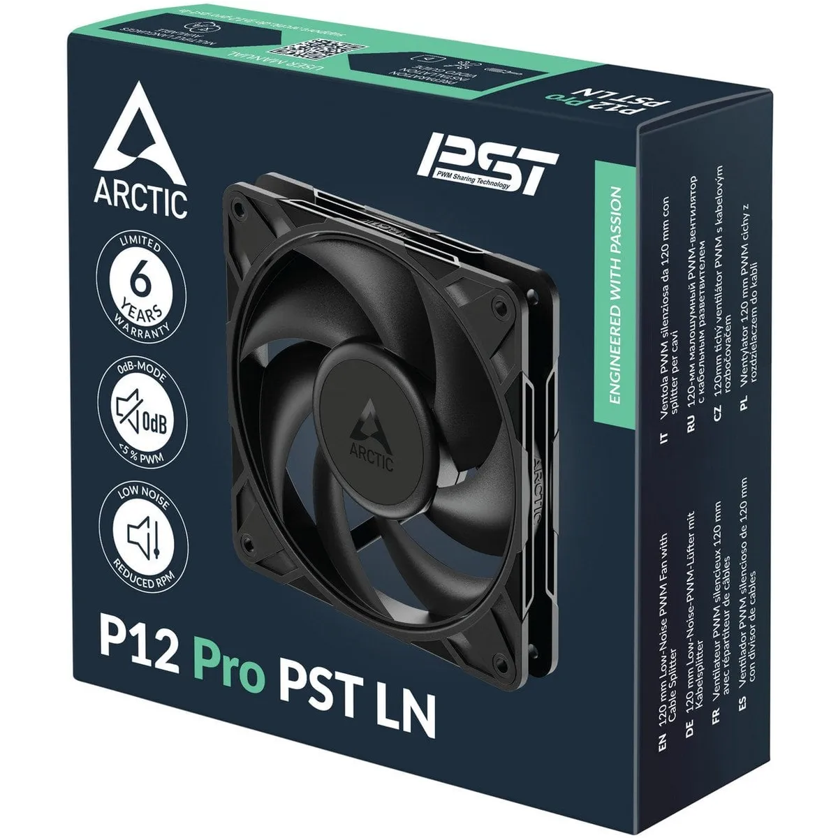 Вентилятор ArcticP12 Pro PST LN (ACFAN00343A) - мініатюра 6