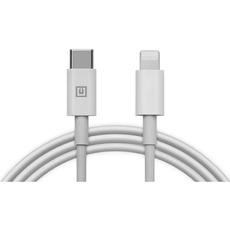 Кабель REAL-EL USB Type-C - Lightning (M/M), 2 м, White  (4743304104697) - мініатюра 3