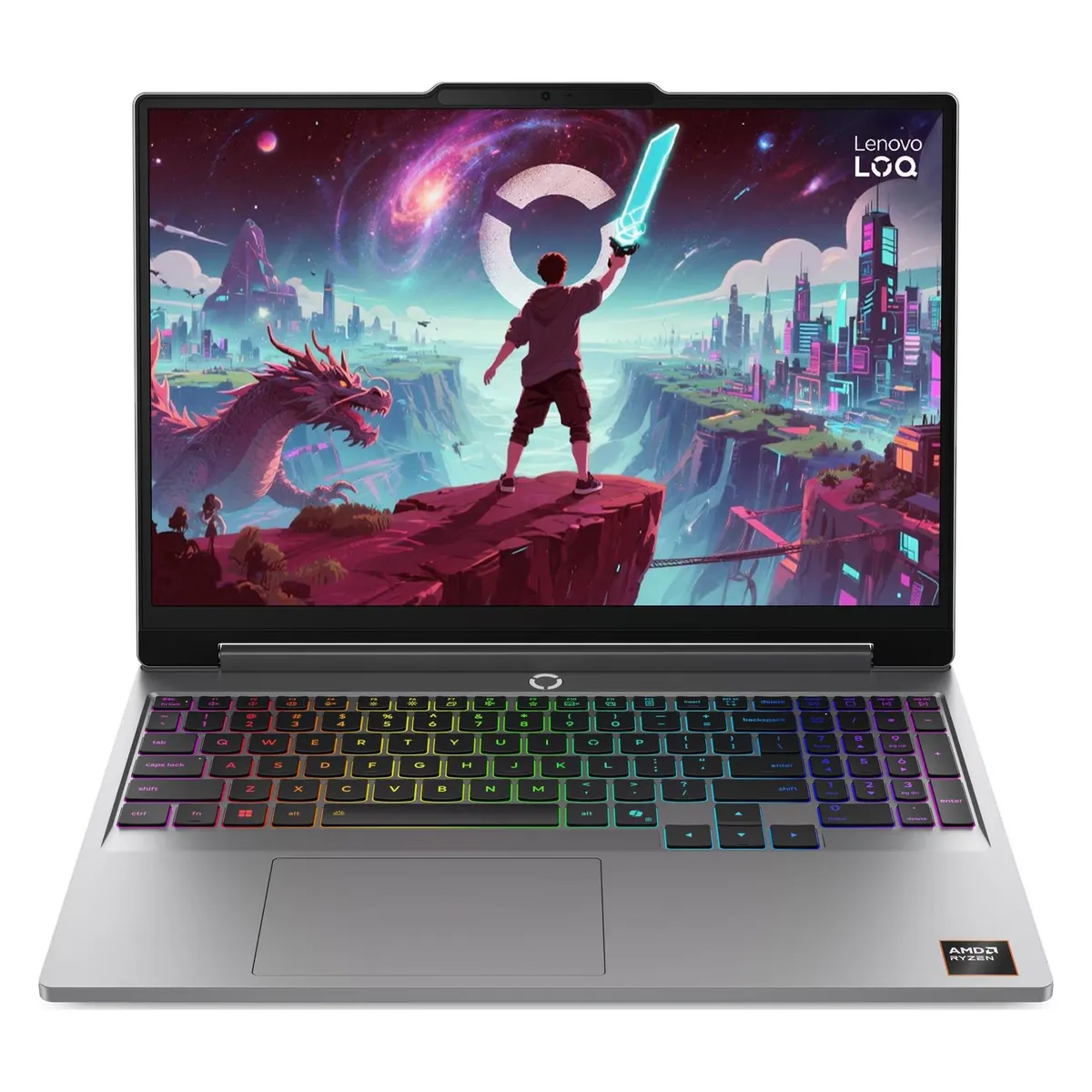 Ноутбук Lenovo LOQ 15AHP11 (83TN00BDRA) Luna Grey - зображення 1