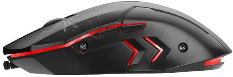 Миша Marvo M207 7 colors-LED Black - мініатюра 2