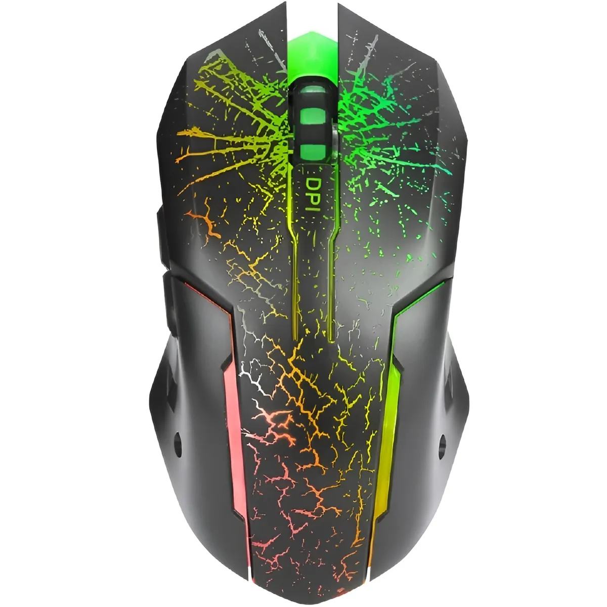 Миша Marvo M207 7 colors-LED Black - мініатюра 3