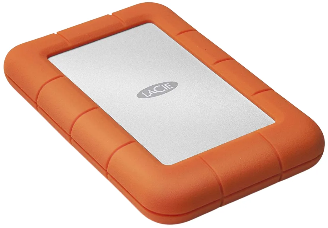Накопитель внешний HDD 2.5" USB 2.0TB LaCie Rugged Mini (LAC9000298) - мініатюра 2