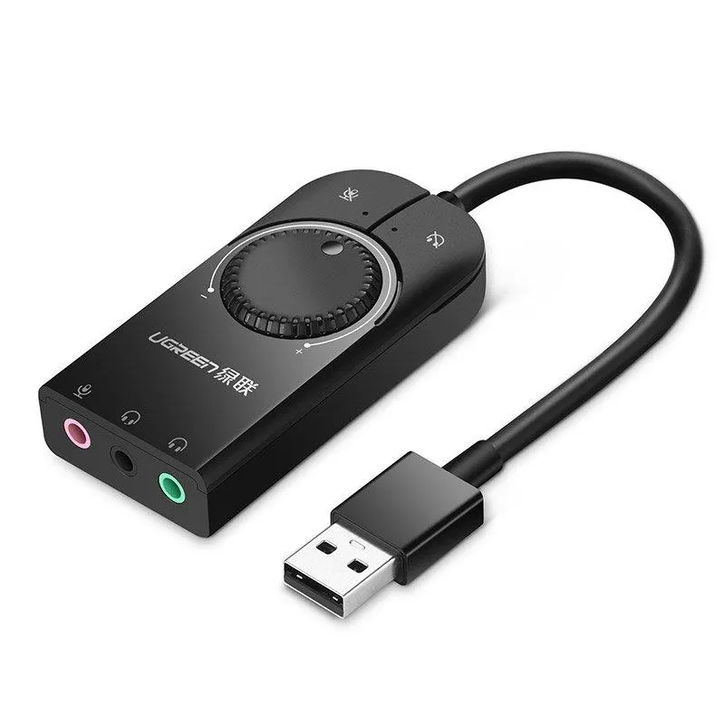 Звукова карта Ugreen CM129 Black (40964) - зображення 1