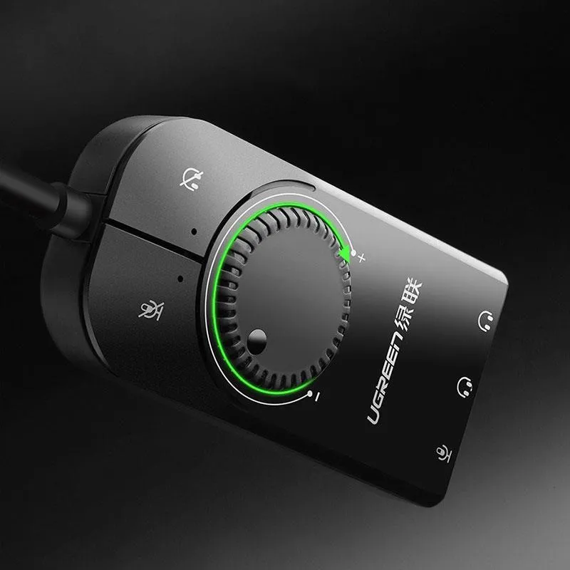 Звукова карта Ugreen CM129 Black (40964) - мініатюра 5
