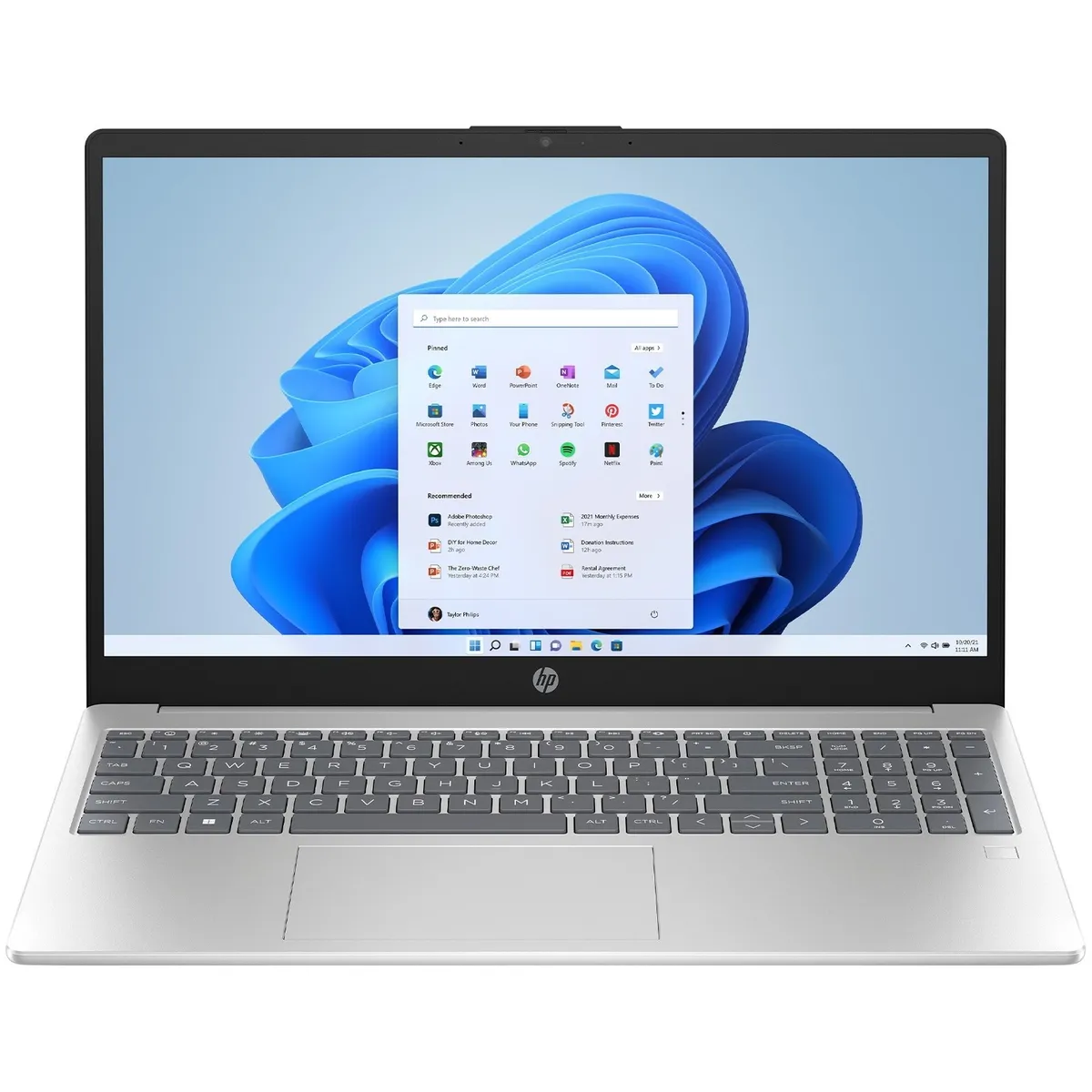 Ноутбук HP 15-fc0124ua (D4NX3EA) Blue - мініатюра 5