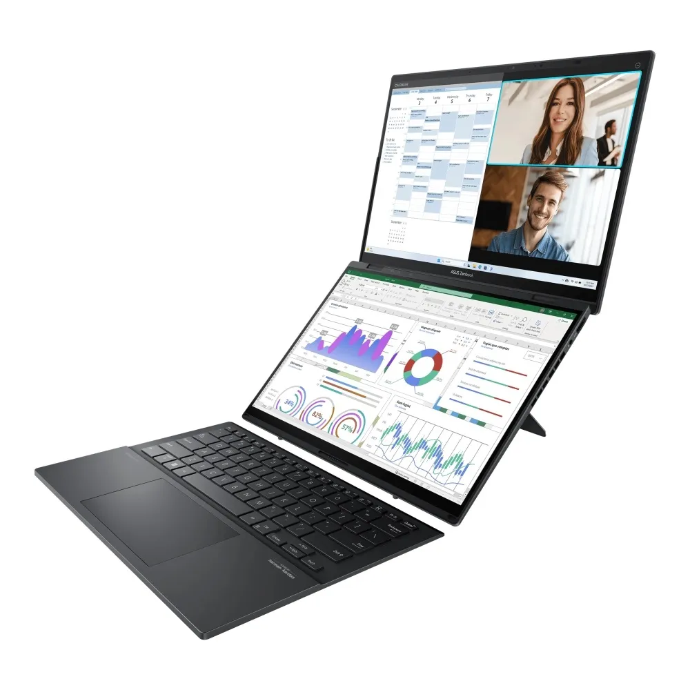 Ноутбук Asus Zenbook Duo UX8406CA-QL049W (90NB14X1-M001S0) Inkwell Gray - мініатюра 3