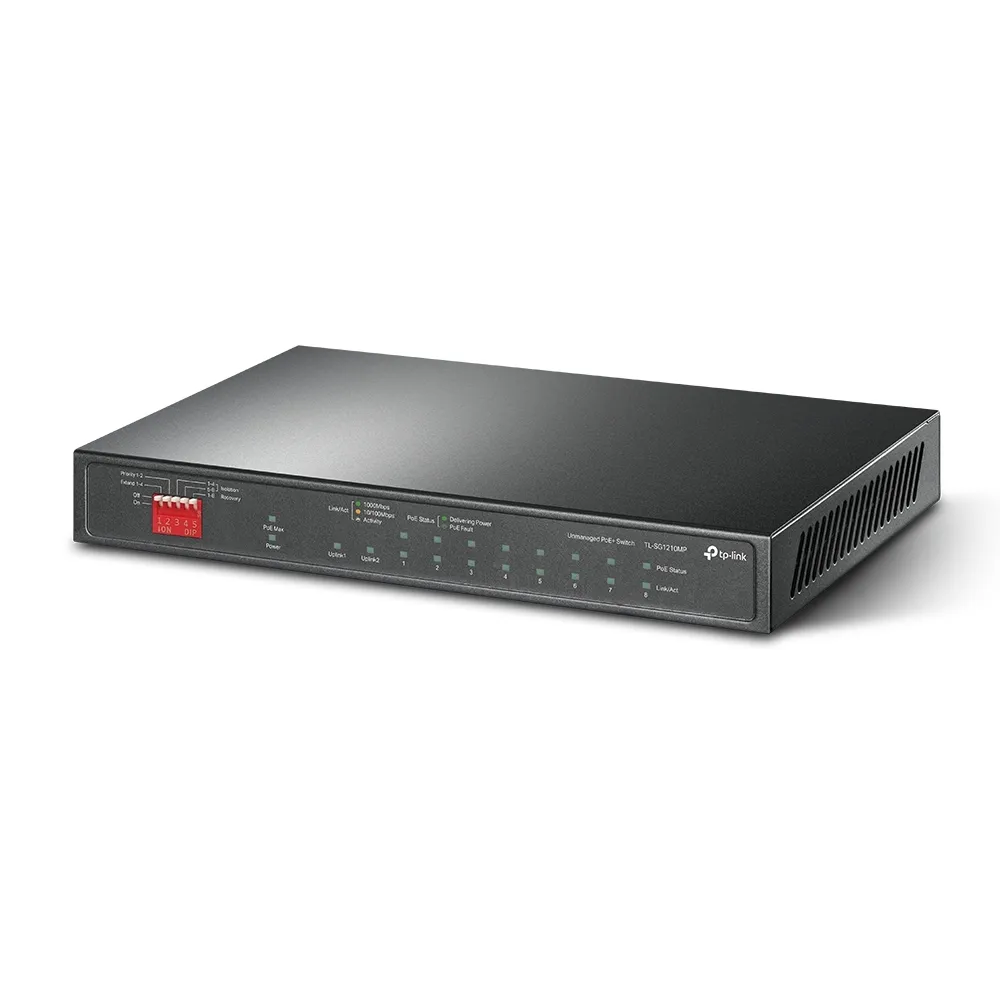 Комутатор TP-Link TL-SG1210MP - мініатюра 2