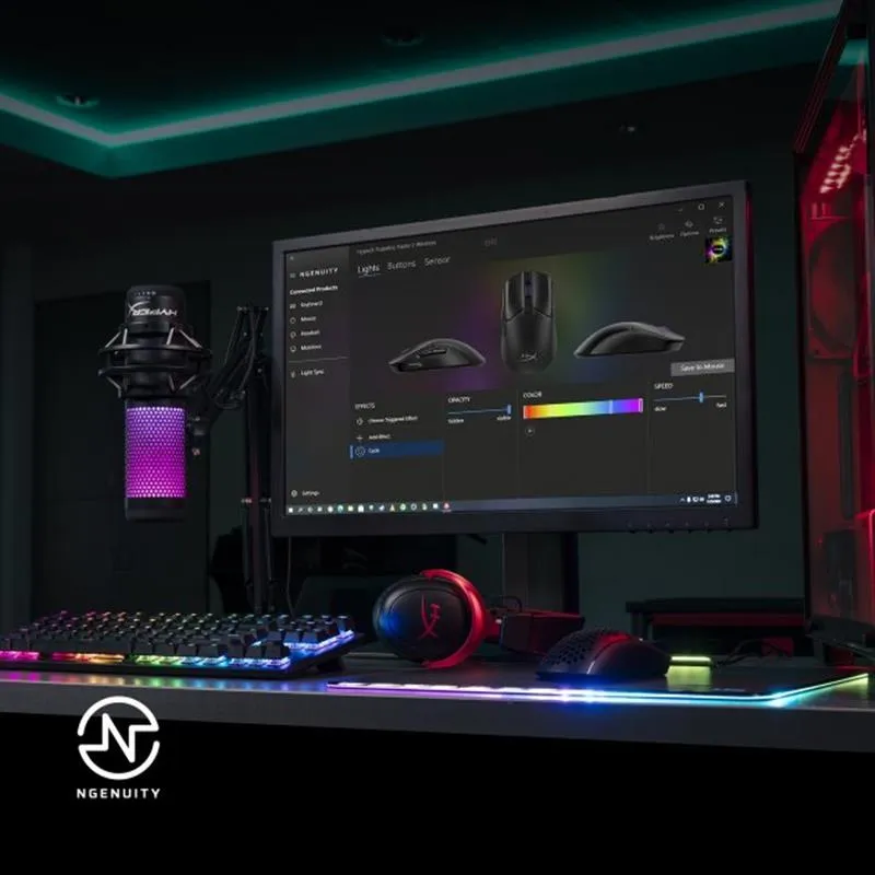 Миша бездротова HyperX Pulsefire Haste 2 Wireless Black (6N0B0AA) - мініатюра 10