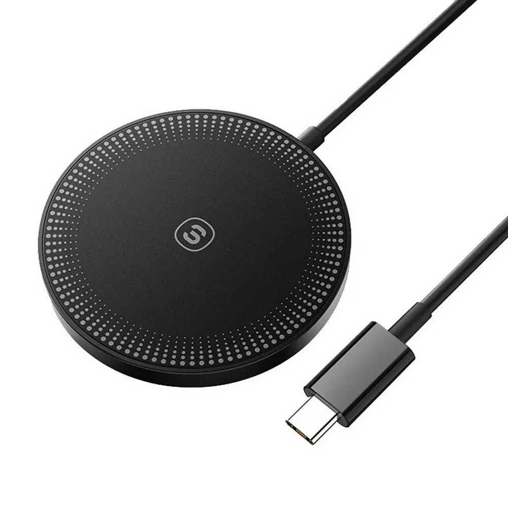 Бездротовий зарядний пристрій Essager Chengfeng 15W Black (EWXCX-CF01-Z) - мініатюра 2