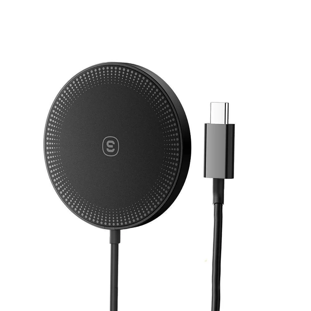 Бездротовий зарядний пристрій Essager Chengfeng 15W Black (EWXCX-CF01-Z) - мініатюра 3
