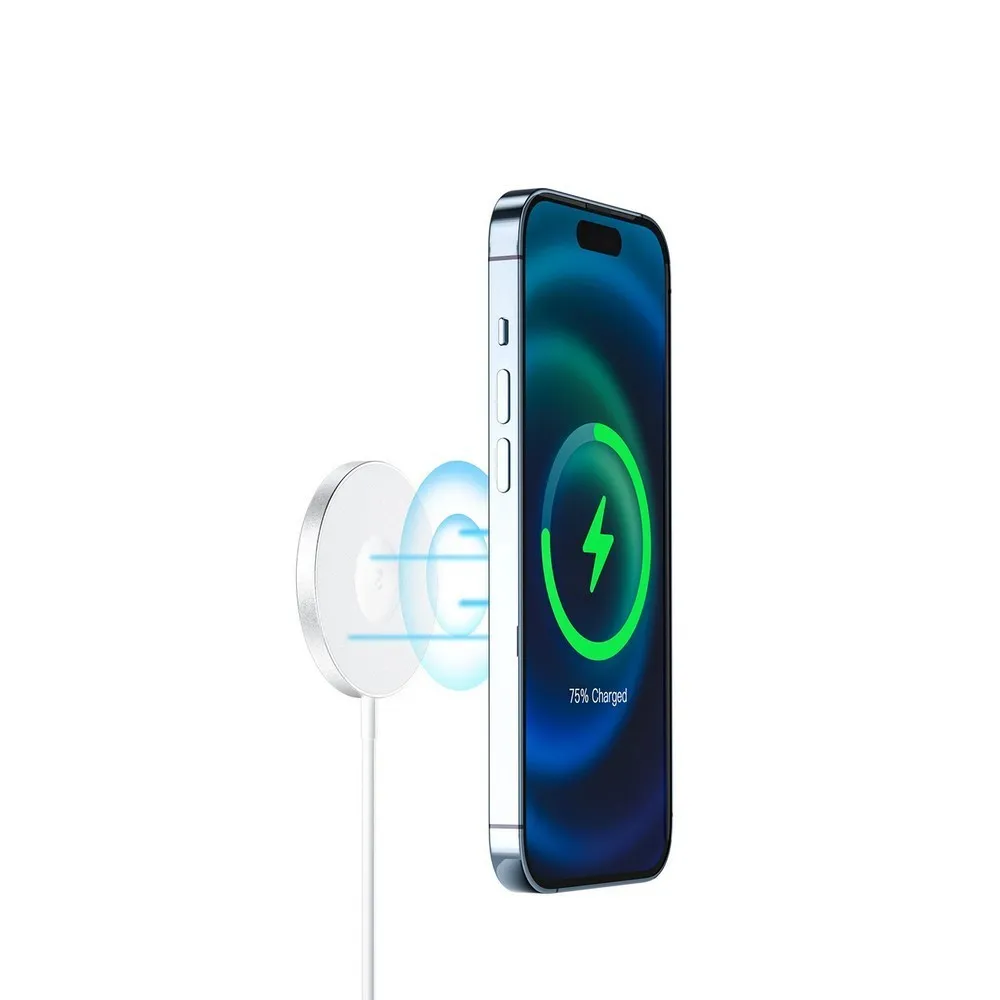 Бездротовий зарядний пристрій Essager YiT 15W White (EWXCX-YT02-Z) - мініатюра 7
