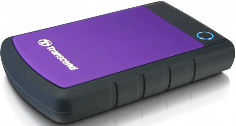 Зовнішній жорсткий диск 2.5" USB 1.0TB Transcend StoreJet 25H3 (TS1TSJ25H3P) - мініатюра 2
