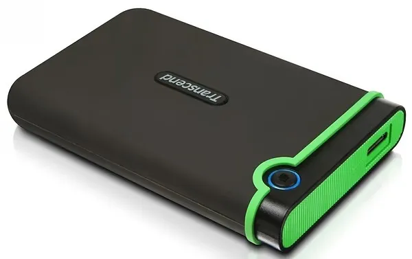 Накопичувач зовнiшнiй HDD 2.5" USB 1.0TB Transcend StoreJet 25M3 Iron Gray Slim (TS1TSJ25M3S) - зображення 1