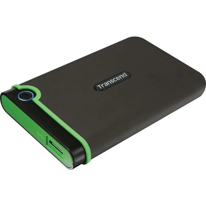Зовнiшнiй жорстий диск 2.5" USB 4.0TB Transcend StoreJet 25M3 Iron Gray Slim (TS4TSJ25M3S) - мініатюра 2