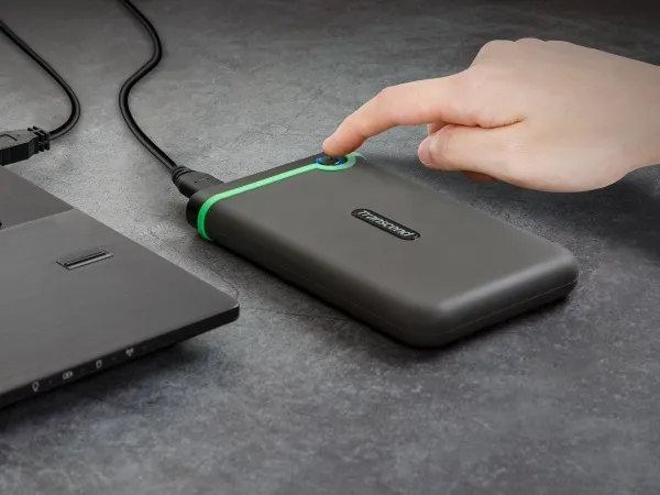 Зовнiшнiй жорстий диск 2.5" USB 4.0TB Transcend StoreJet 25M3 Iron Gray Slim (TS4TSJ25M3S) - мініатюра 8
