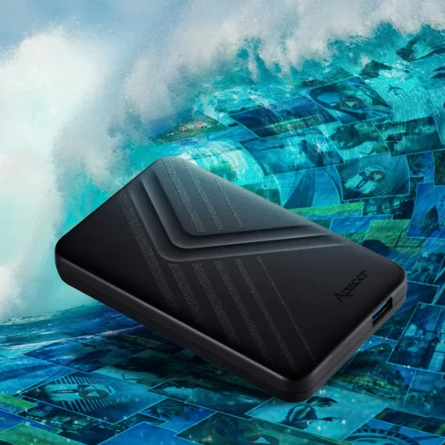 Зовнішній жорсткий диск 2.5" USB 2.0TB Apacer AC236 Black (AP2TBAC236B-1) - мініатюра 4