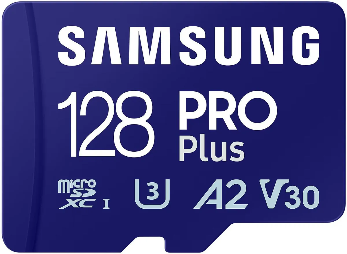 Карта пам`яті MicroSDXC 128GB UHS-I/U3 Class 10 Samsung Pro Plus + SD-адаптер (MB-MD128SA/EU) - мініатюра 2