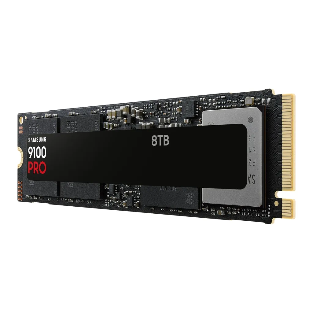 Накопичувач SSD 8ТB Samsung 9100 Pro M.2 2280 PCIe 5.0 x4 NVMe V-NAND TLC (MZ-VAP8T0BW) - мініатюра 4