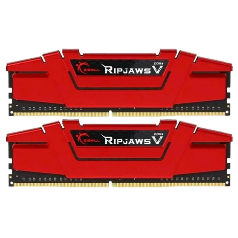 Модуль пам`ятi DDR4 2x16GB/2666 G.Skill Ripjaws V Red (F4-2666C19D-32GVR) - зображення 1